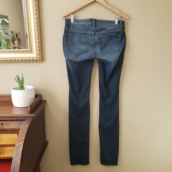 J Brand Mama J Maternity Jeans Dark Wash Side Panel Size 25 - Picture 4 of 7